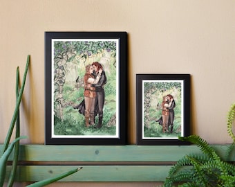 Lovers || GO print