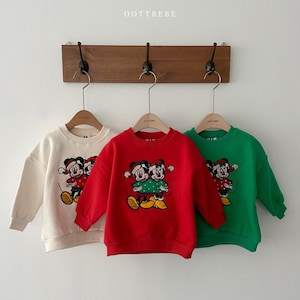Holiday Mickey Sweater, Family Matching Sweatshirts, Family Mickey sweater, Kids Minnie sweatshirts, Made in Korea