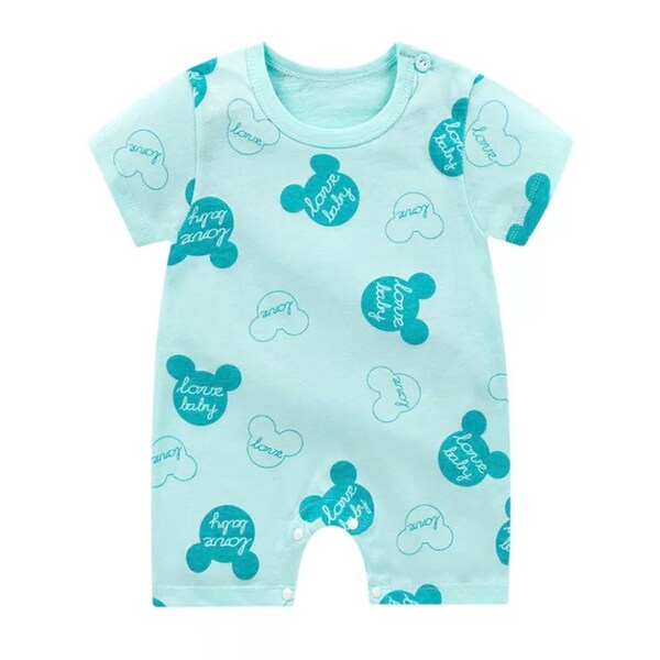 Mickey Mouse Romper Baby Etsy