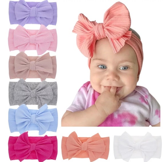 Baby Girl Bows Baby Headbands baby bows newborn headband | Etsy
