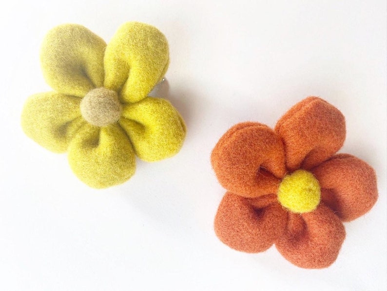 baby blossom accessories big blossom clip girl/'s flower hair clip girl point hair clip birthday gift for girl Brio blossom hair clip