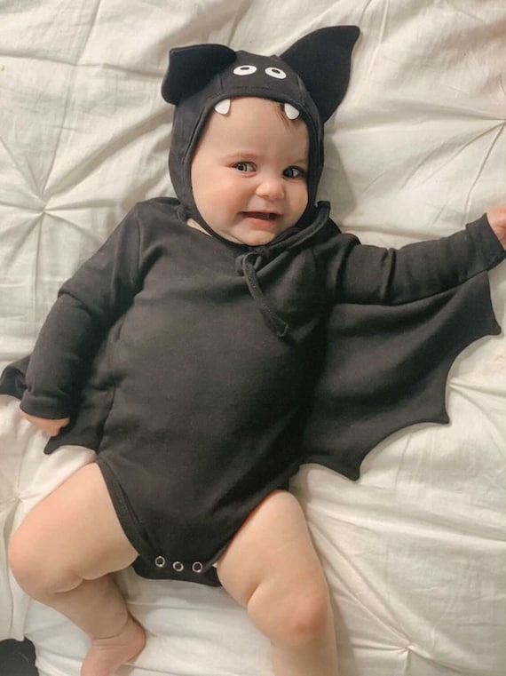 Baby Bat Romper With Baby Bat Outfit Baby Bat Etsy