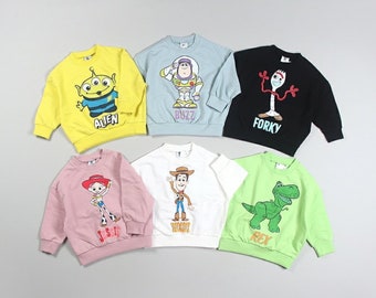 Toy Story-sweater voor peuters, katoenen Disney-trui voor kinderen