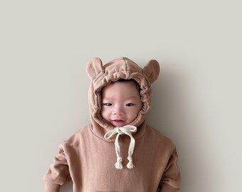 Mri-le1 Newborn Kids Coverall Bears Otters Cubs Baby Rompers Mri-le1 Newborn Kids Coverall Bears Otters Cubs Baby Rompers