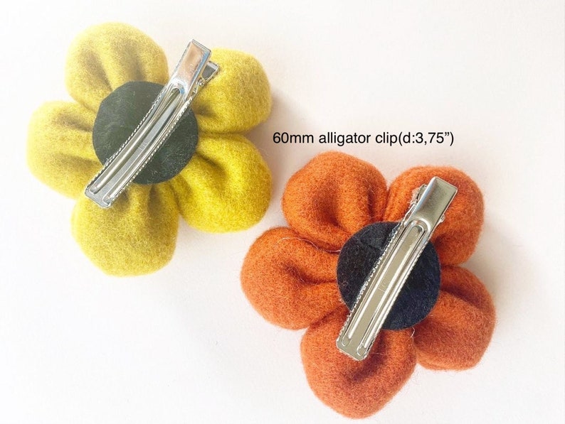 baby blossom accessories big blossom clip girl/'s flower hair clip girl point hair clip birthday gift for girl Brio blossom hair clip