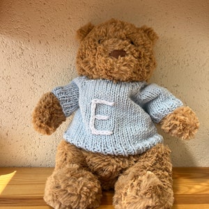 Jellycat Bartholomew Bear Name Sweater,jellycat bear sweater,Bartholomew Bear With Personalised Jumper,Jellycat bear jumper,jellycat bear