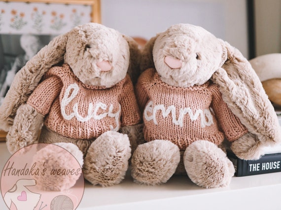 Monogrammed Jellycat Bunny