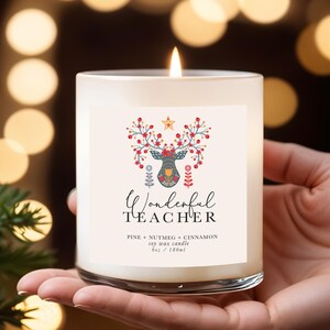 Weihnachtsgeschenk für Lehrerin, Kindergartenlehrerin, Tutor, Sonderpädagogin, Schullehrerin, Ausbilderin, Dozentin, Lernhilfe
