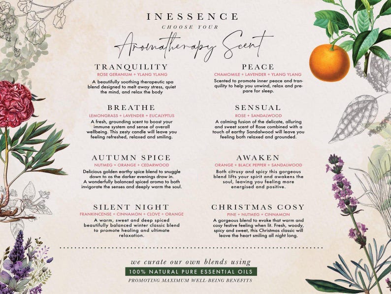 InessenceCandles Aromatherapy Candle - Thumbnail 5