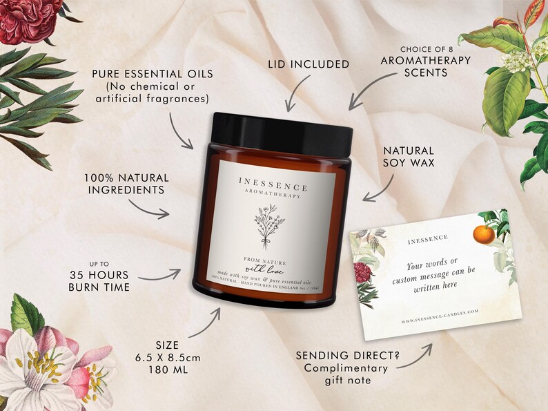 InessenceCandles Aromatherapy Candle - Thumbnail 4