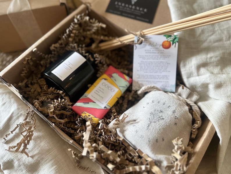 a box with a lot of items inside of it