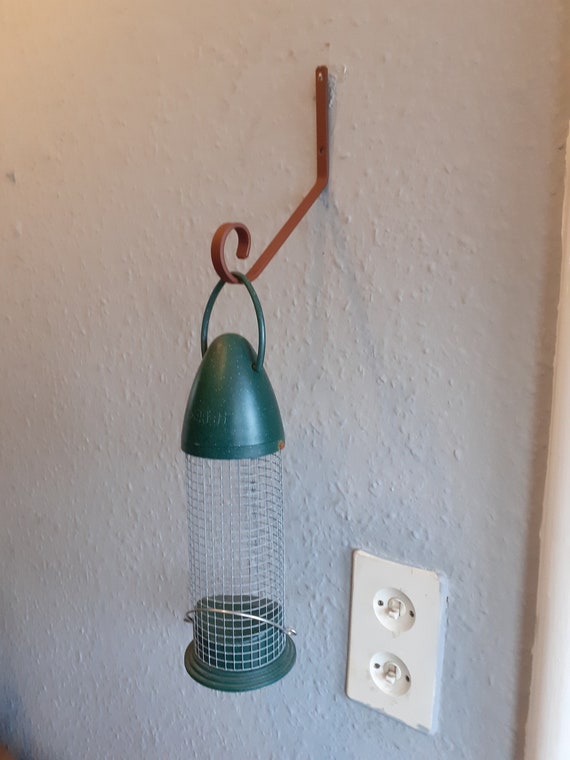 MrMrKura Hängehalter Für Pflanzen – Kolibri-Design Aus Gusseisen Für Draußen & Drinnen