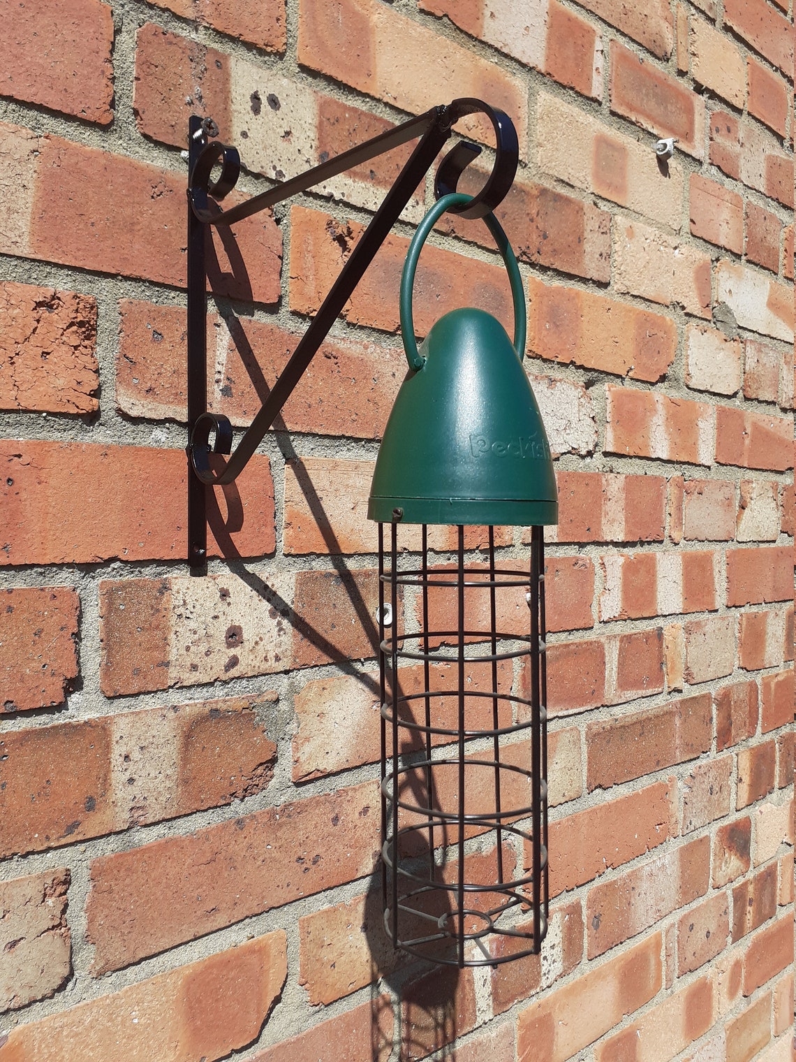 9 1/2 Hanging Basket / Bird Feeder Brackets in a Black Etsy