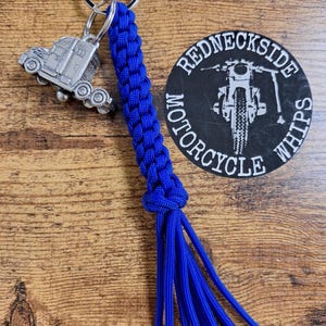 Paracord Truck Air Horn Pull With Trucker Bell 6-20 inches