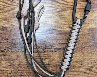 Shed Tote - Antler Tote - Small Game Tote Paracord - You Pick Colors!