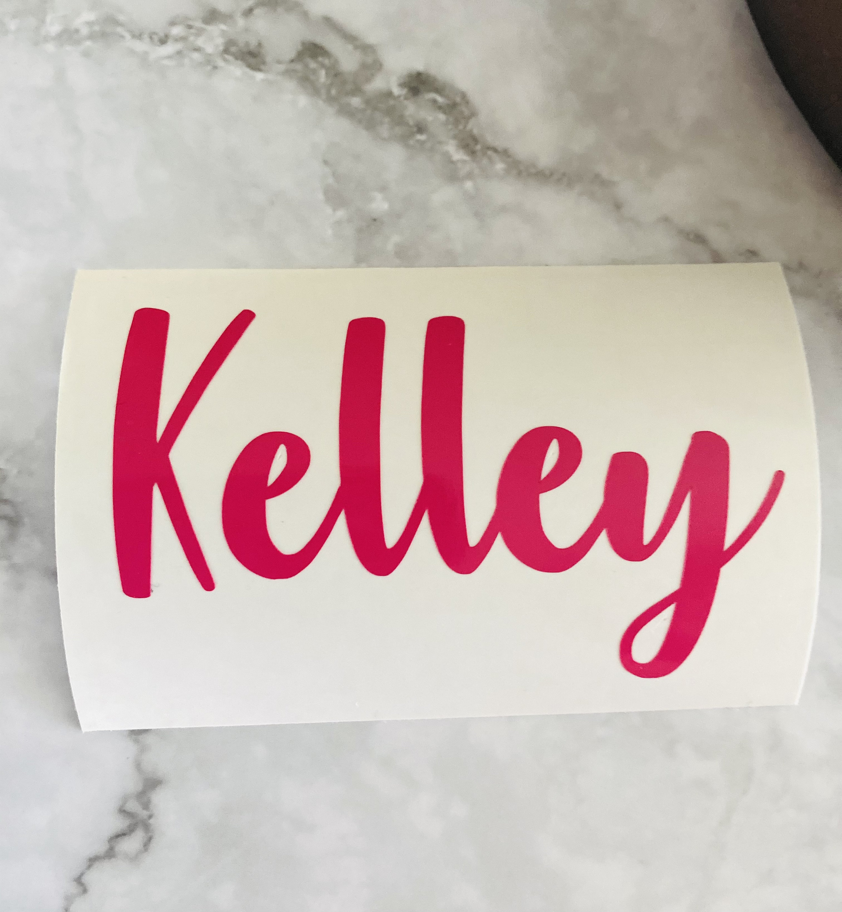 Personalized Name Vinyl Sticker Decal Custom Name Decals Etsy