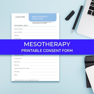 Mesotherapy Consent Forms - By Faces Consent