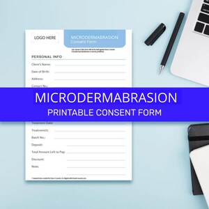 Microdermabrasion Consent Form - By Faces Consent