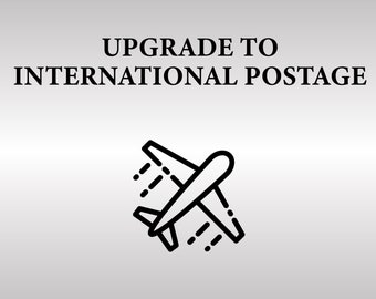 Upgrade to International Postage