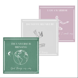 Affirmation cards