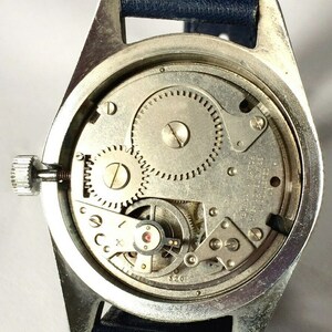 Lucerne de Luxe World Timer Dial Vintage Watch - Blue Dial - Swiss Made 1970's - In excellent condition image 7