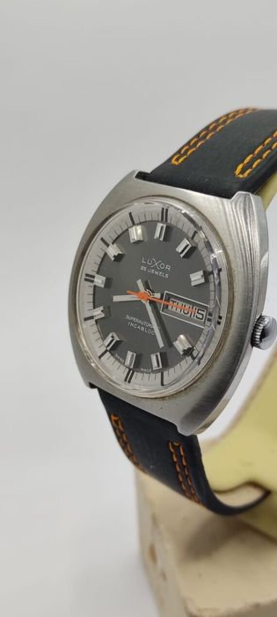 Luxor Day Date Compressor Super Automatic Men’s W… - image 6