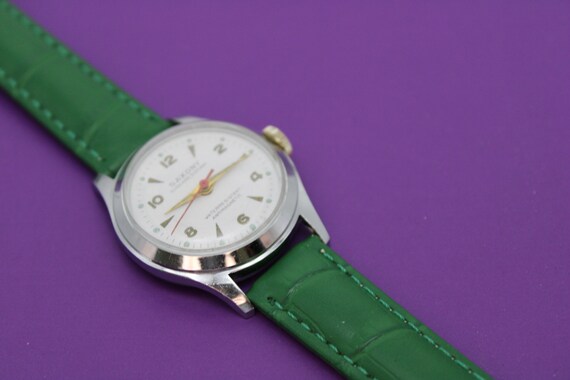 Sharp Saxony Vintage Watch - Swiss Made - in Grea… - image 7