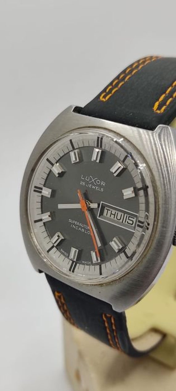 Luxor Day Date Compressor Super Automatic Men’s W… - image 4