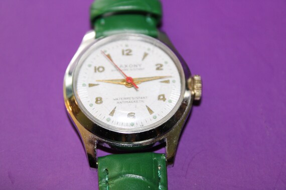 Sharp Saxony Vintage Watch - Swiss Made - in Grea… - image 4