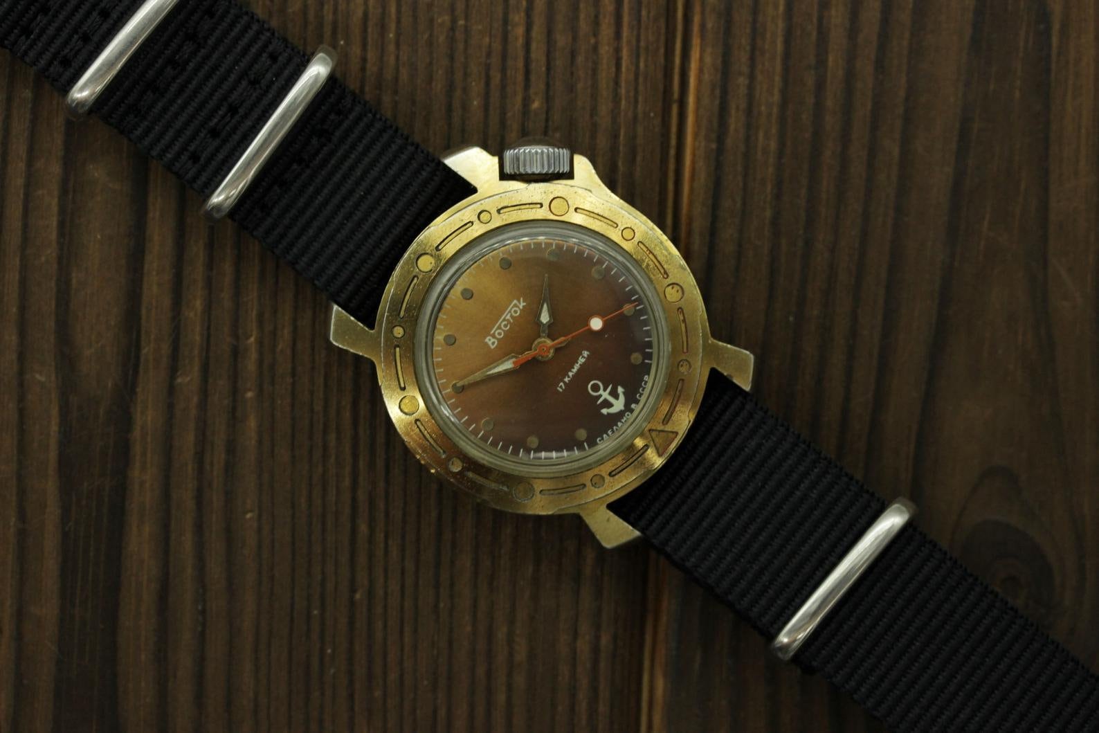 ボストーク アンカー ダイバー ウォッチ - USSR CCCP ソビエト連邦 