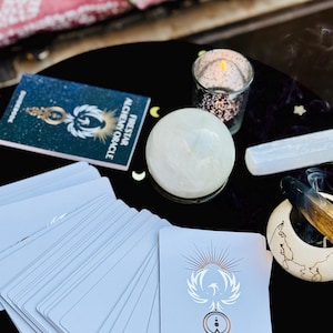 Firestar Alchemy Oracle Deck – 44 Card Oracle for Intuition, Healing, Manifestation & Spiritual Guidance