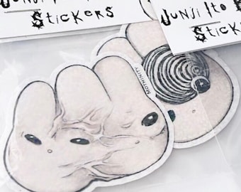 Junji ito Bunny stickers