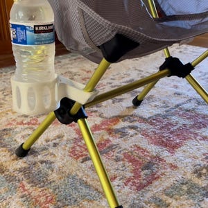 Ultralight 3D printed Cupholder for Helinox Chair Zero Ultralight Highback Backpacking Chair Only 1.8 Ounces!