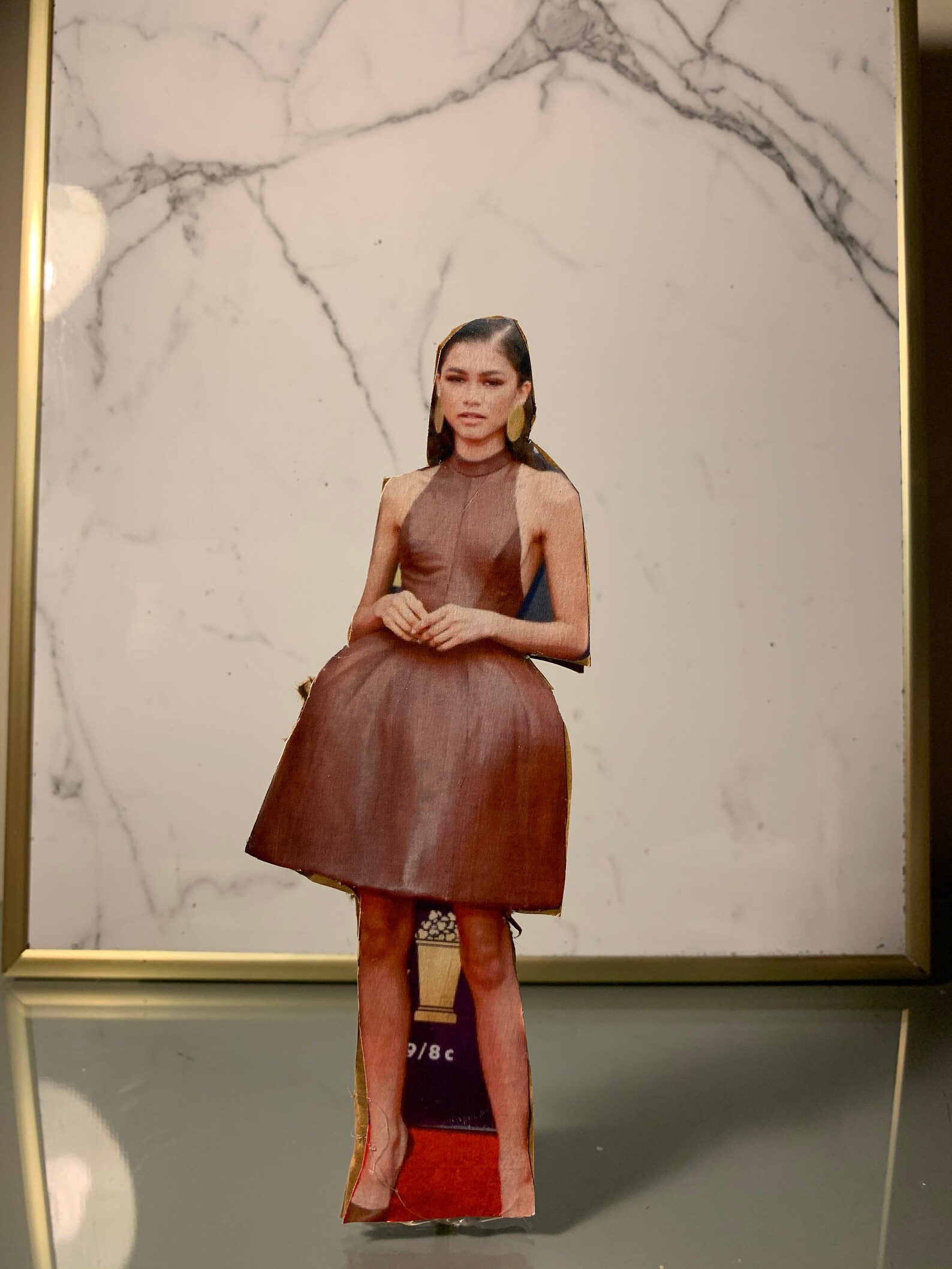 Zendaya Pocket Sized Cardboard Cutout Etsy