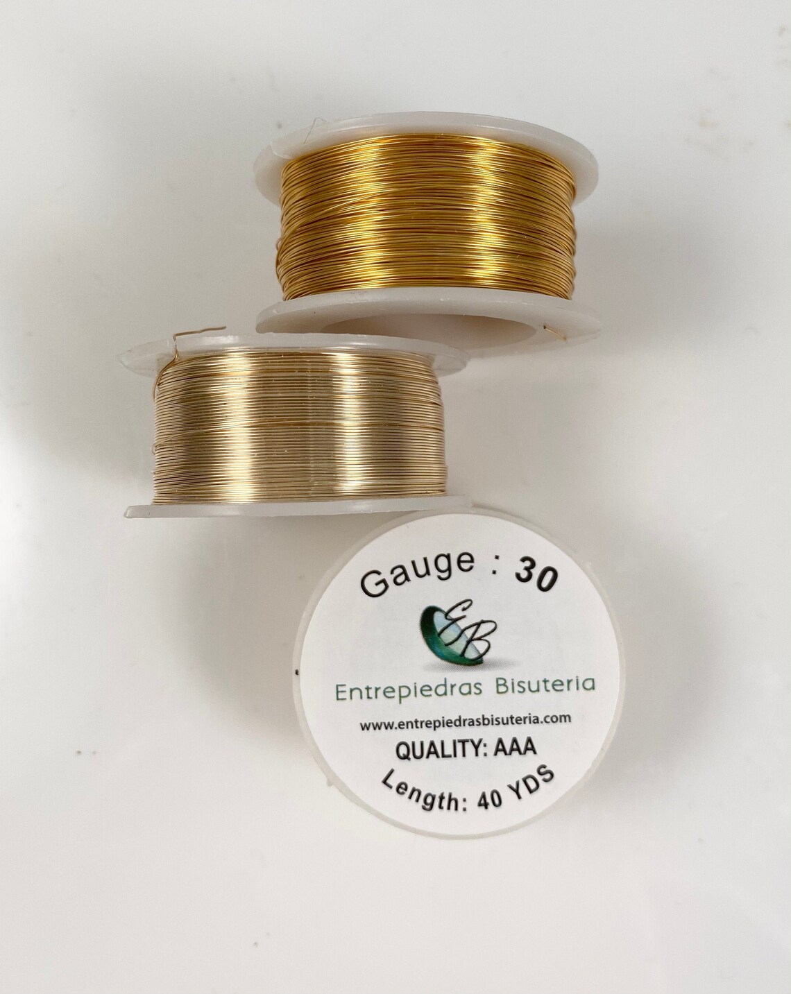 Gold Wire 30 Gauge Round Dead Soft Solid Copper Wire Etsy