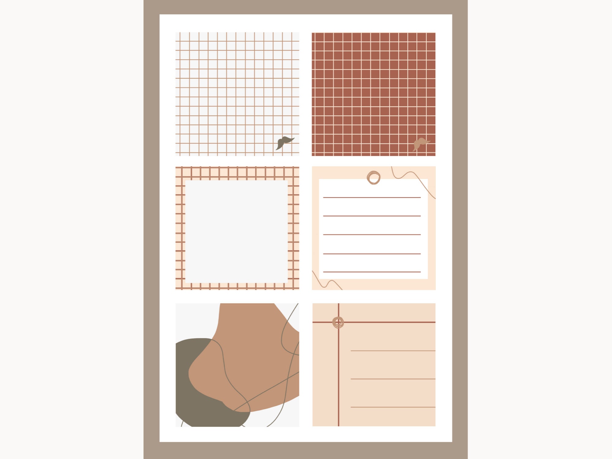 Printable memo sheet printable memo pad memo sheet Etsy