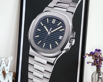 PP 5711 Print,Watch Print,Horology Art,Horology Print,Bedroom Decor, Birthday Gift For Him, Christmas Gift