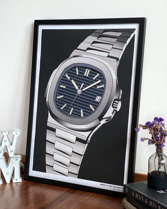 Stampa PP 5711 Stampa orologio Orologeria arte Stampa orologeria Decorazione camera da letto Regalo di compleanno per lui Regalo di Natale Etsy Italia