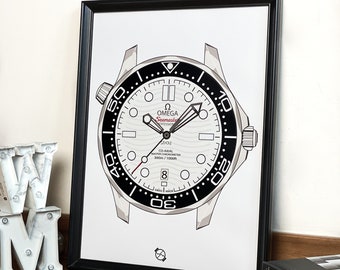 SM Print,Watch Print,Horology Art,Horology Print,Bedroom Decor, Birthday Gift For Him, Christmas Gift