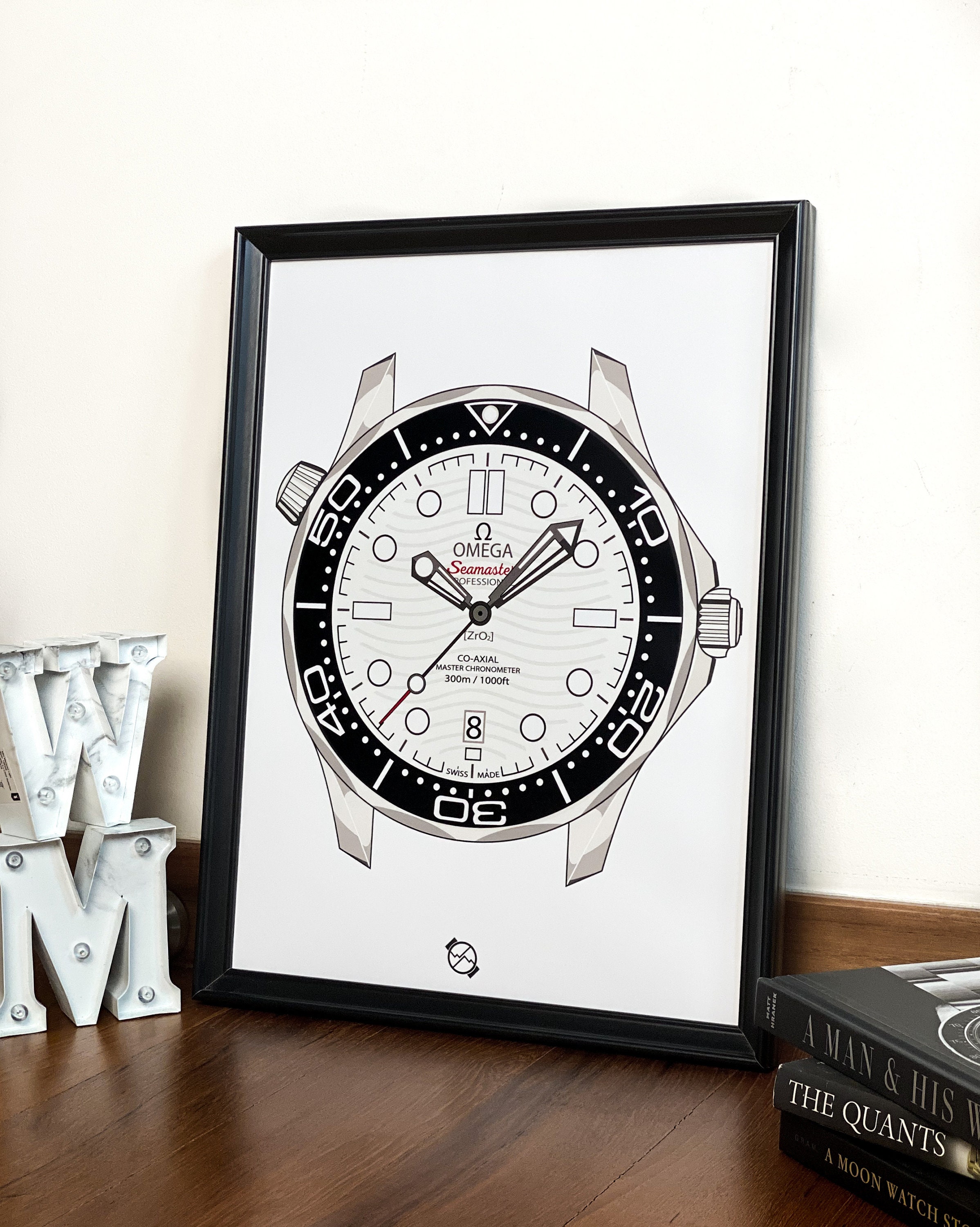 Omega Wall Clock Etsy Canada
