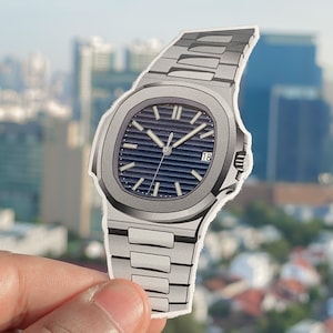 Sticker découpé pour montre, fans de montres, cadeau pour lui, cadeau pour mari, accros aux montres, livraison gratuite
