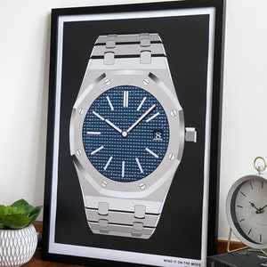 AP RO Art Print, Watch Print, Horology Art, Horology Print, Bedroom Decor, Christmas Gift, Birthday Gift For Him