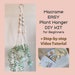 see more listings in the Macrame DIY Kit section