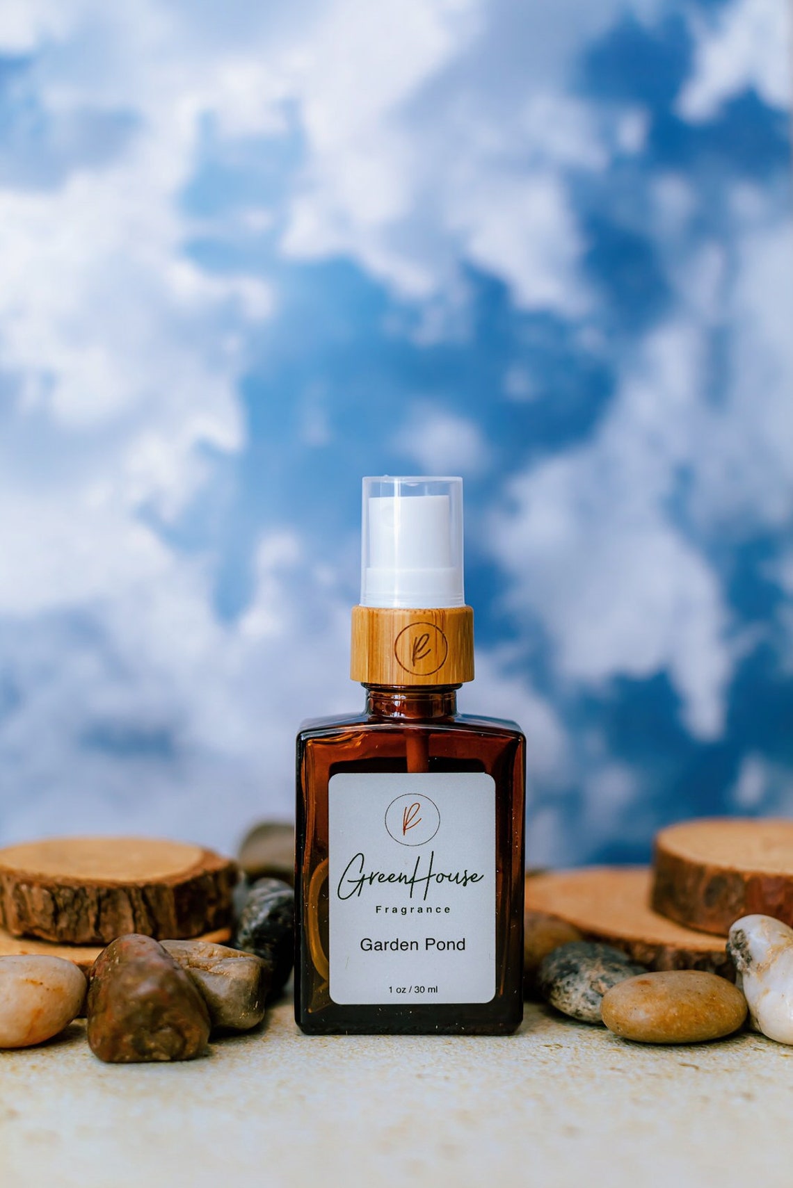 Garden Pond, Greenhouse Fragrance, 100 Natural Fragrance, Made With