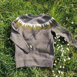 Forestsweater für Frauen, PDF knitting pattern auf Deutsch und english Bild 3
