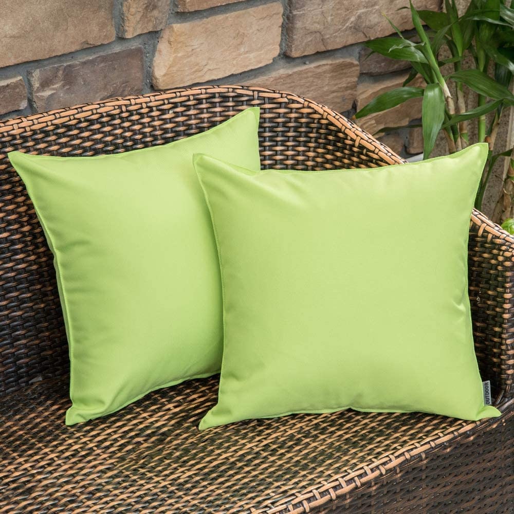 Pack of 2 Outdoor Waterproof Pillow Covers Etsy