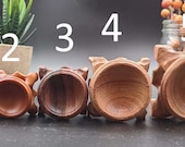 Wooden Sphere Stands - Crystal, Stone, Rock Sphere Holders - Baseballs, Golf Balls
