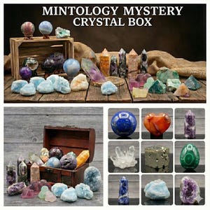Crystal Mystery Box - Spheres - Towers - Carvings - Instant Collection or great additions - Specimens - Points and more image 1