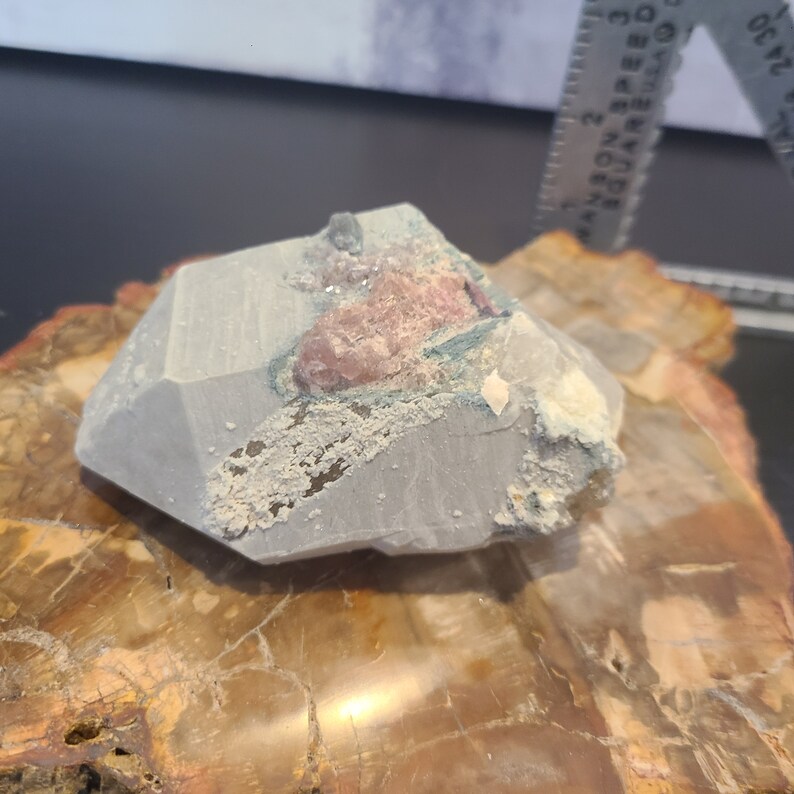 Watermelon Matrix Watermelon Tourmaline in Matrix - Crystal - Rock Stones - Home Decor ...