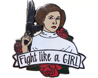 Princess Leia Enamel Pin Badge